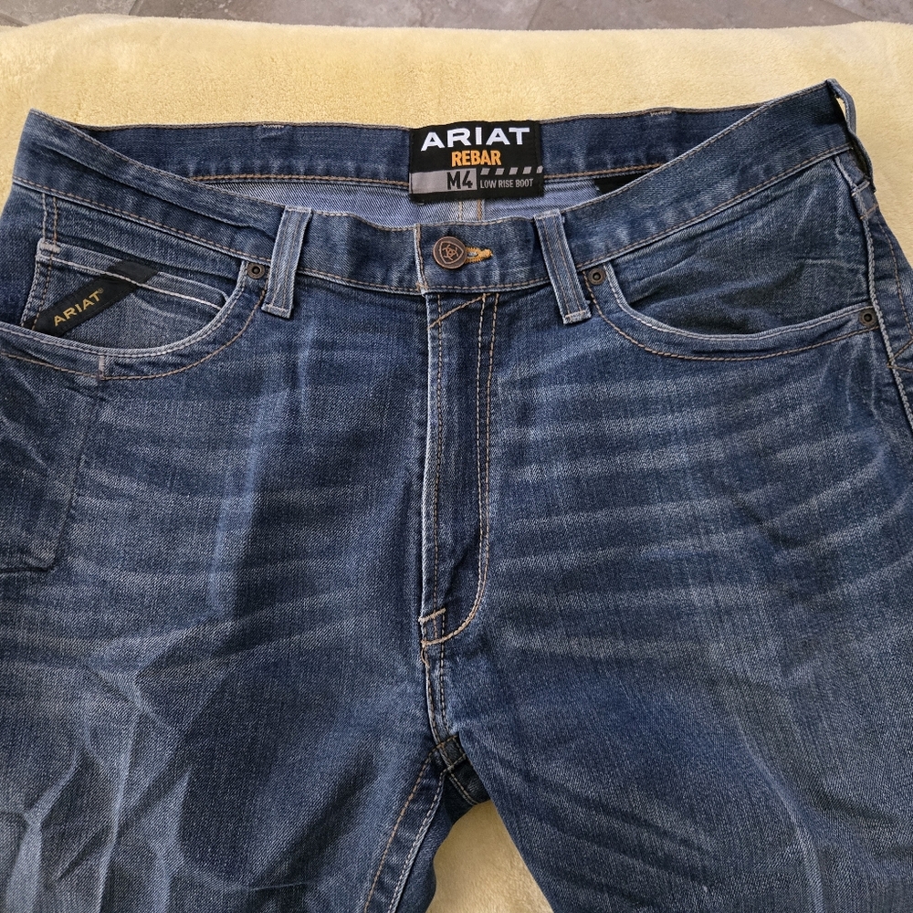 Ariat Rebar Men's Low RISE Boot Cut Jeans